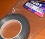 Hudy 107870 Black Strapping Tape
