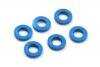 Fastrax Fast142-2 1mm Blue alloy spacers 3mm hole (6)