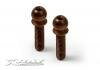 XRay 302655 Ball end 4.9mm with long 10mm thread and 2mm hex socket (2)