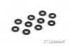 XRay 303122-K Alu shims 3x6mm size, 1mm thick. Black color, set