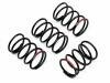 Hot Bodies HB66965 Hara Super hard 310gf/mm red shock springs (4)