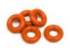 HPI 6819 Silicone ) ring P-3 Red (5 pcs)
