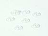 HPI 6820 SILICONE O-RING P-3 (CLEAR/8pcs) RS4 Pro4