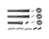 Serpent 802211 Front Body Posts (2)