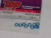 TOP AW-S050LB 1/8th x 0.5 Light blue spacers (10)