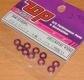 TOP AW-S150P 1/8th hole x 1.5mm thick spacers Purple