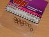TOP AW-S150SG Alloy spacers 1/8th x 0.15mm Gold (10)