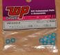 TOP AW-S200LB Light Blue spacers 1/8th,3.3mm x 1.0  (10)