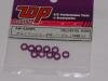 TOP AW-S200PL 1/8th hole x 2mm thick purple spacers (10)