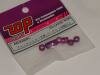 TOP AW-S250PL Alloy spacer 1/8th hole 2.5mm thick Purple (10)