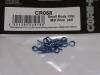 Core CR068 Small body clips Met blue (8)