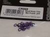 Core CR069 Small body clips Met purple (8)