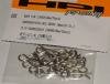 HPI 6123 Large Body Clips. For 8mm posts Pack
