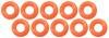 MuchMore MK-AH30 Silicone shock O ring 30Deg. dark Orange (10)