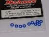 MuchMore MK-R01 Shock Oil mix Silicone O rings 30 deg Sky blue (