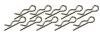 MuchMore MR-SSB Stainless Pro Body Clips (10 pk)