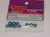 TOP PP-010321 40shore shock sealing O rings, green (10)