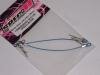SPEC.R SPR032-BCWS Body clips with wire. Blue or Silver Pair
