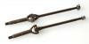Schumacher U3600 Cat SX3 rear steel drive shafts Pair