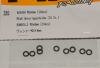 HPI Z203 Alum washer black 1/8th hole x 0.5mm  (10)