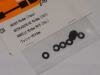 HPI Z224 washer M3 x 8 x 0.5m black (10)