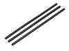 Maverick MV28042 Short 2.4Ghz Black antenna pipes (3) Stiff 10cm long.