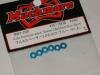 MuchMore MW3-20B Aluminium Adjust Spacer 3.0 x 2.0mm - Blue 6 pk
