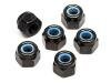 HPI Z663 M3 lock nuts Black (6)