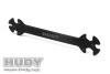 Hudy 181090 Tool for turnbuckles and nuts.