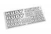 Hudy 209103 Hudy stickers for body. 1 sheet.