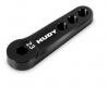 Hudy 293501 V2 23 spline, 15/19/23mm spacing,  alloy servo horn. Black alloy.