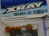 XRay 301351-O T4 Orange alloy adjustable body post stops (2)