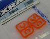 XRay 305242 Plastic blade cap. 3.5mm Strong - Orange  (4)