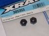 Xray 305353 T2 /T3 Aluminium Wheel Hub - Offset +1.5mm (2) Black