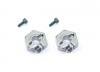 Serpent 500212 4-X  Wheel hex -0.75mm offset. 4.75mm thick.  Pair