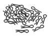 HPI 6121 Small body clips. Black flat. (20 pcs) HPI 6121 Small body clips. Black flat. (20 pcs)