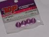 TOP AW-SNF4PL Serrated 4mm purple alloy wheel nuts (4) TOP AW-SNF4PL Serrated 4mm purple alloy wheel nuts (4)