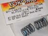 Yokomo B7-14575 BD7-2016 BLUE soft short wide spring for SLFII. Pair