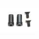 Yokomo BD-201P7 BD7 Bellcrank steering posts. Alloy Black (2)
