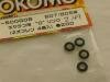 Yokomo BD-500GOB BD7 Gear diff Neoprene 'O' Rings (4)