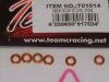 TeamC T01014 TC10 Washer 3 x 5 x 1mm Orange alloy (6) TeamC T01014 TC10 Washer 3 x 5 x 1mm Orange alloy (6)