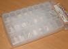 Yokomo YC-3 Small item storage box set. 24 small compartments.