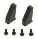 Associated AS8435 Servo mounts, with screws. Plastic. Pair